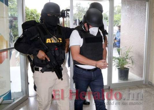 El narcotraficante Fredy Mármol fue detenido la semana anterior por la Agencia Técnica de Investigación Criminal en Tegucigalpa. Foto: El Heraldo
