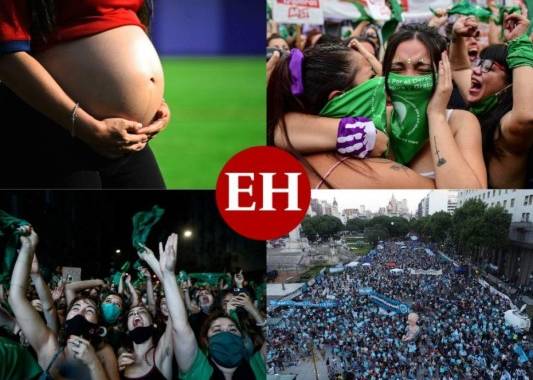 El Senado de Argentina aprobó este miércoles la legalización del aborto hasta la semana 14 de gestación, una decisión histórica que convierte al país en uno de los pioneros en el tema en América Latina. La decisión ha causado convulsión en el país, pues ha sido aplaudida por varios sectores y rechazada por otros. Conozca los detalles. Fotos: AFP/ AP