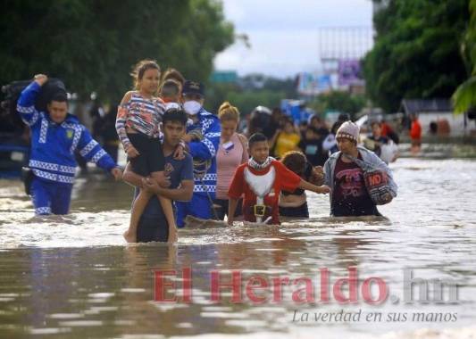El bono para los afectados por el cambio climático será para atender mayormente a quienes sufrieron por Eta y Iota. Foto: El Heraldo