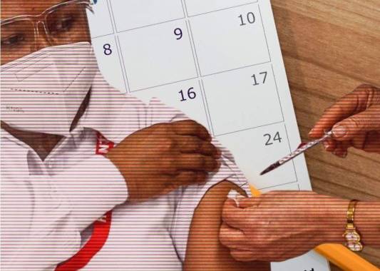 La cuarta jornada de vacunación contra el covid-19 en Honduras buscará inmunizar al personal pendiente del sector público de la salud y a los sanitarios del área privada. Foto: EL HERALDO.