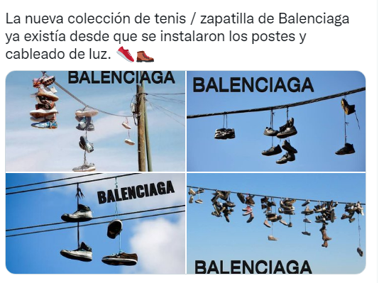 Los divertidos memes que dejó la nueva colección de tenis de Balenciaga