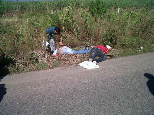 Ejecutados encuentran a tres hombres en el norte de Honduras