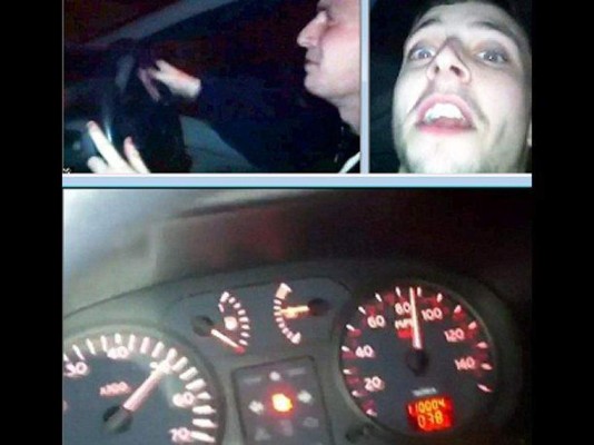 Millones ven video de la muerte de dos jóvenes que conducían drogados