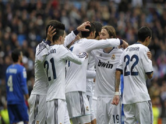 Madrid 4-0 a Getafe con triplete de Cristiano