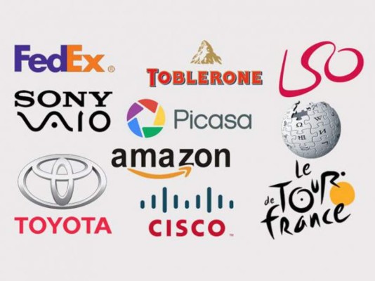 El mensaje oculto en 10 logotipos muy conocidos