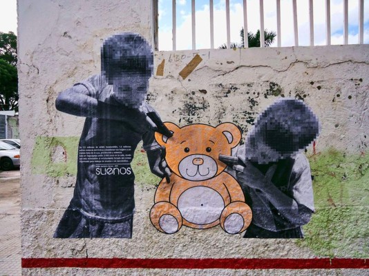 Tegucigalpa: Alcaldía aplaza borrado de grafitis