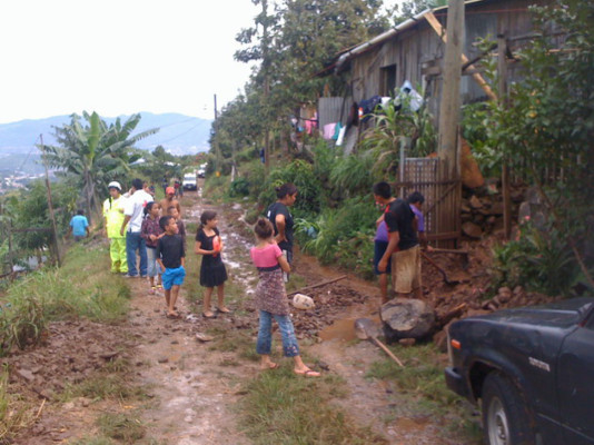 Lluvias reviven vulnerabilidad de la capital hondureña y alrededores