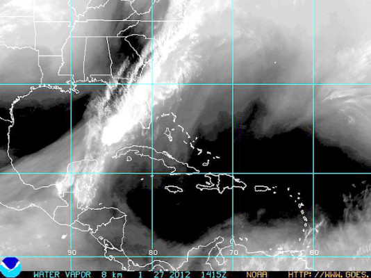 Frente frío afectará a Honduras durante el fin de semana, anuncia Servicio Meteorológico