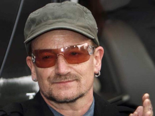 Bono revela que usa gafas oscuras por glaucoma