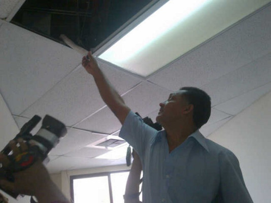 Pánico en el IP por explosión de compresor de aire acondicionado