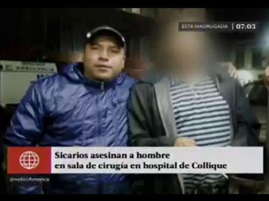 Presuntos sicarios invaden hospital en Perú y matan a delincuente interno