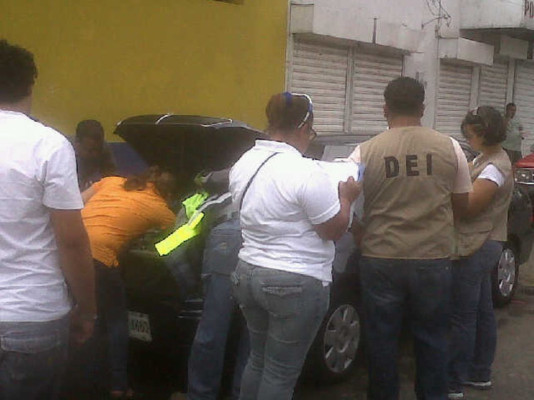 Policía decomisa cinco vehículos en Comayagüela