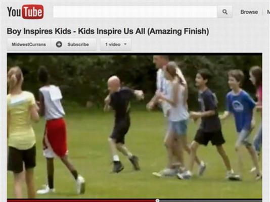Video de niño corredor con parálisis cerebral conmueve a EE UU