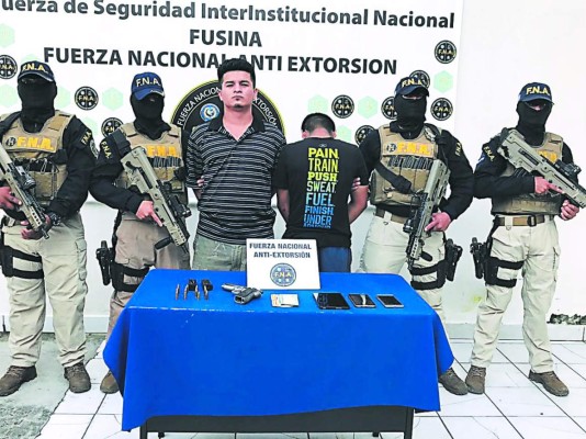 El 'Boomerang” y 'Tim”, detenidos por extorsión