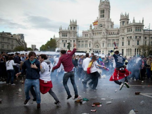 Aficionado del Barcelona le disparó a madridista por festejar el título 32