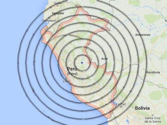 Sismo de 5,2 remece la costa oeste de Perú