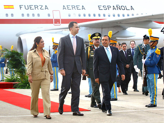 Príncipe de Asturias ratifica ayuda de España contra crimen en Honduras