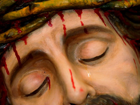 Fieles hondureños afirman que vieron imagen de Cristo llorar