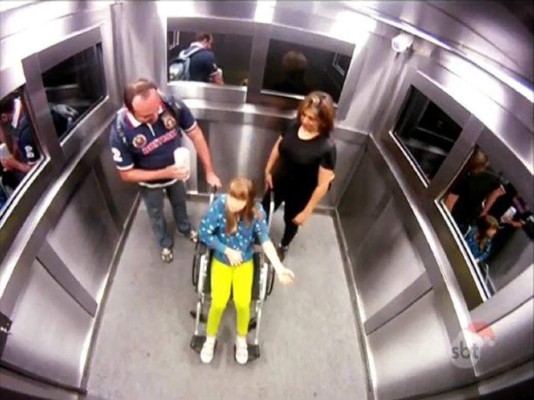 La niña del ascensor