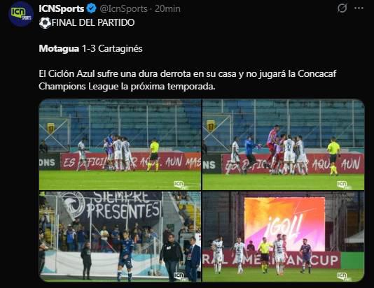 Da lástima Fue ridiculizado: La reacción de la prensa tras fracaso internacional de Motagua