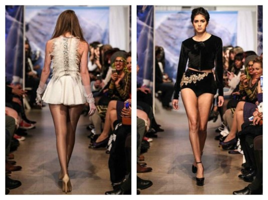 Diseñadora hondureña Johanna Castillo presenta su línea de ropa 'Winterina'