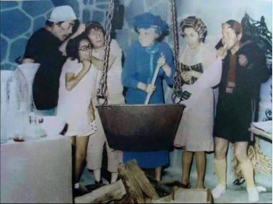 Fotos inéditas de los personajes de El Chavo del Ocho