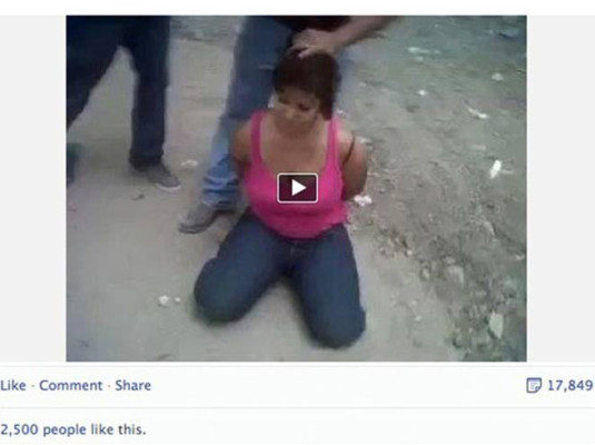 Facebook retira video de decapitación, en medio de críticas