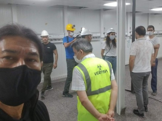 En fotos: La página que creó Axel López para desmentir el fraude de hospitales móviles en Honduras