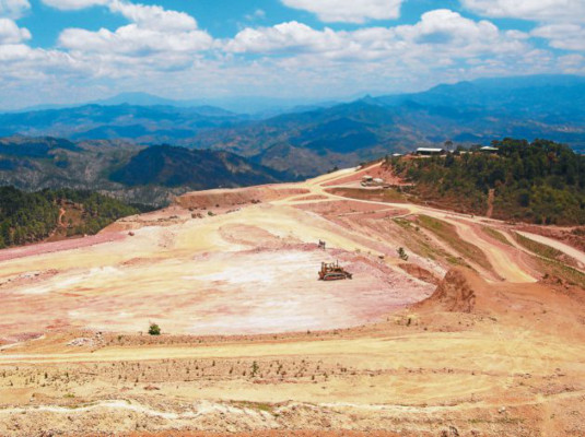 Minería generó L. 5,000 millones a Honduras