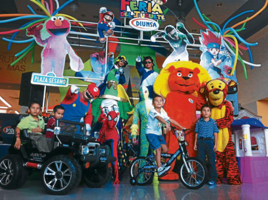 Diunsa inaugura su 26 feria del juguete