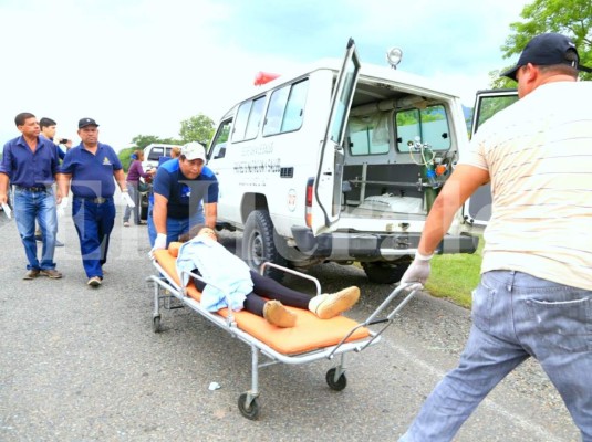 Suman 17 los fallecidos en accidente vial en la zona norte de Honduras