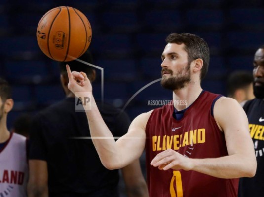 NBA: Kevin Love recibe aval para jugar el primer partido de la final