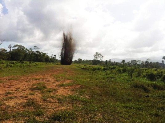 Destruyen 'narcopistas' en el este de Honduras