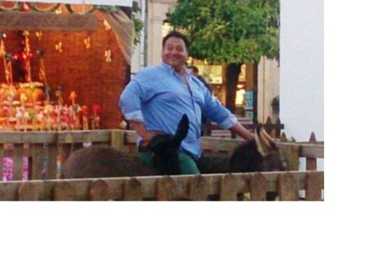 Burrito de pesebre español muere tras ser montado por hombre corpulento