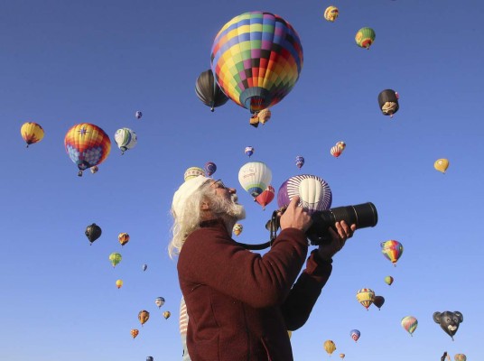 FOTOS: Así celebrarán festival de globos aerostáticos en Nuevo México