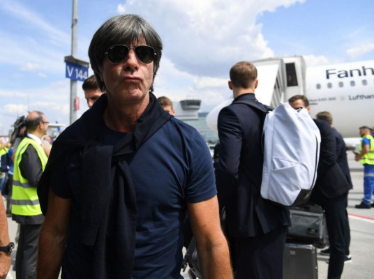 La selección alemana aterriza en Fráncfort tras su fracaso en Rusia 2018