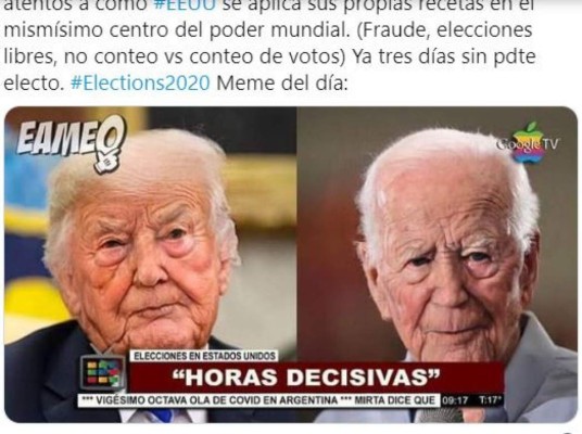 Los memes que deja el triunfo de Joe Biden en las elecciones de EE UU