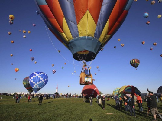 FOTOS: Así celebrarán festival de globos aerostáticos en Nuevo México