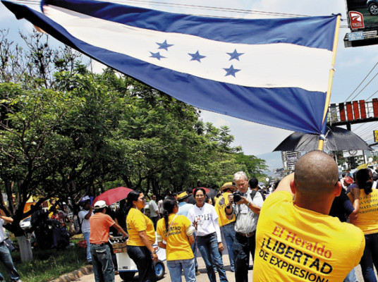 Símbolos de protesta para exigir libertad