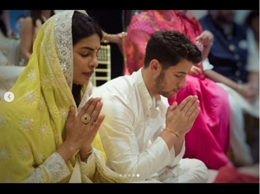 FOTOS: Así fue la fiesta de compromiso de Nick Jonas y Priyanka Chopra