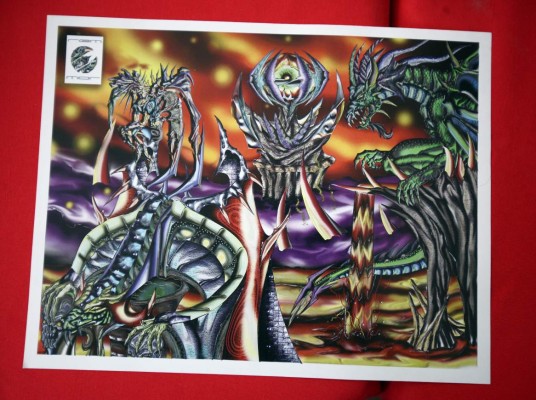 El 'universo híbrido” de Elvin Moncada deslumbra en City Mall