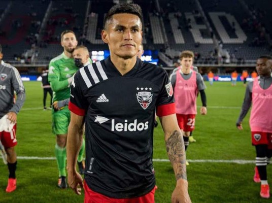 Tras negarse a jugar con la H, Andy Najar aparece como titular con DC United