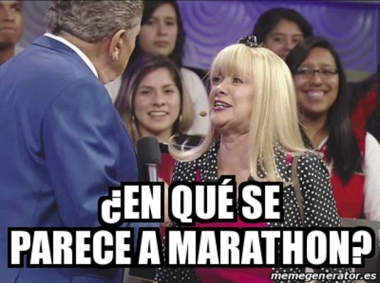 Marathón se pierde la gran final y graciosos memes inundan las redes