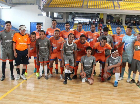 No videntes se coronan campeones ante la UPNFM en la Semana de Inclusión