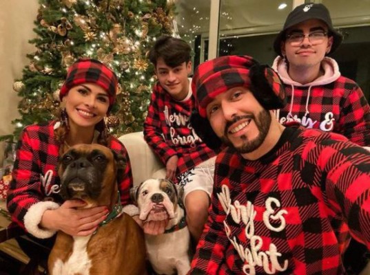 FOTOS: Así celebraron los famosos la Navidad 2020