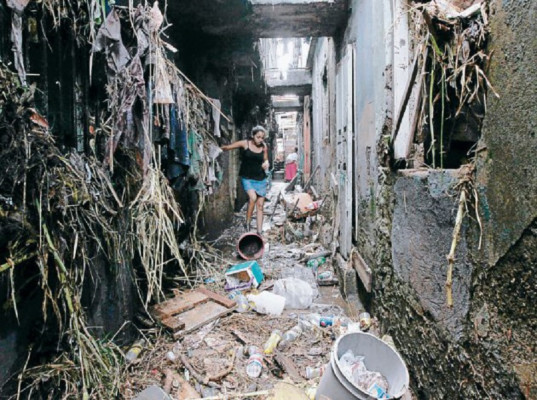 Los estragos que dejó la tormenta en Tegucigalpa y Comayagüela