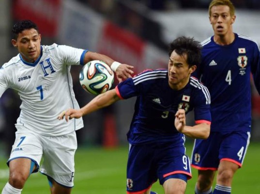 Japón humilla a Honduras con un 6-0