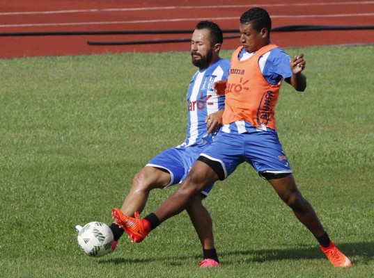 Con Beckeles y Ever en los costados...