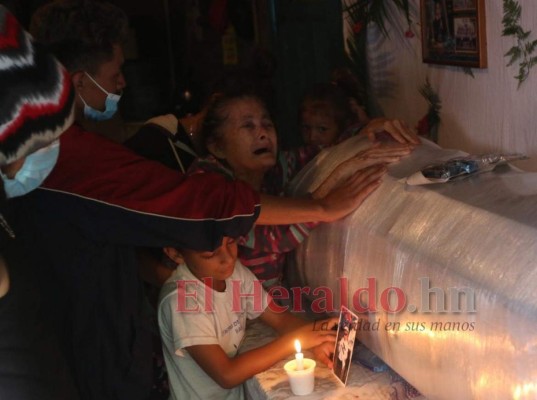 Desgarrador último adiós de menor ahogado en el río Choluteca (FOTOS)