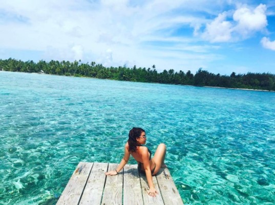 La actriz y cantante mexicana Danna Paola sufre bullying